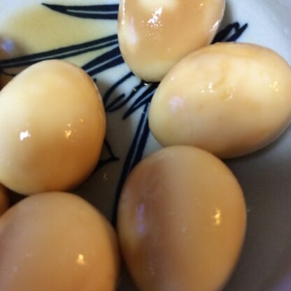 うずら卵で作りました〜♪
簡単美味しくて大満足です|o´艸)｡oO